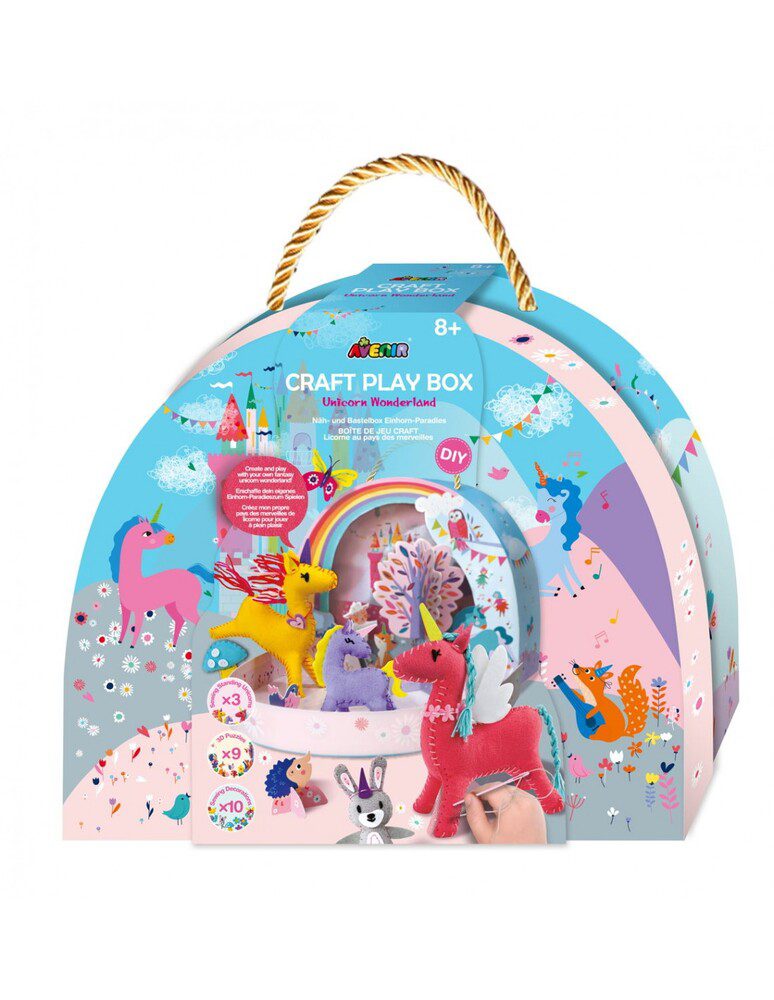 Craft Play Box Unicorn Wonderland By Avenir