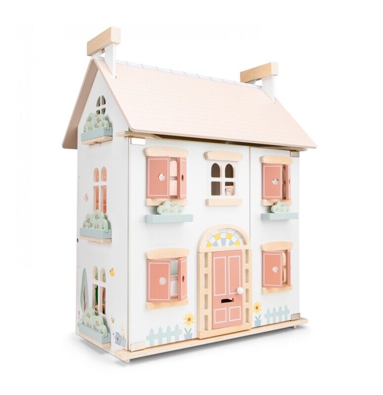 Doll House Including Furniture By New Classic Toys