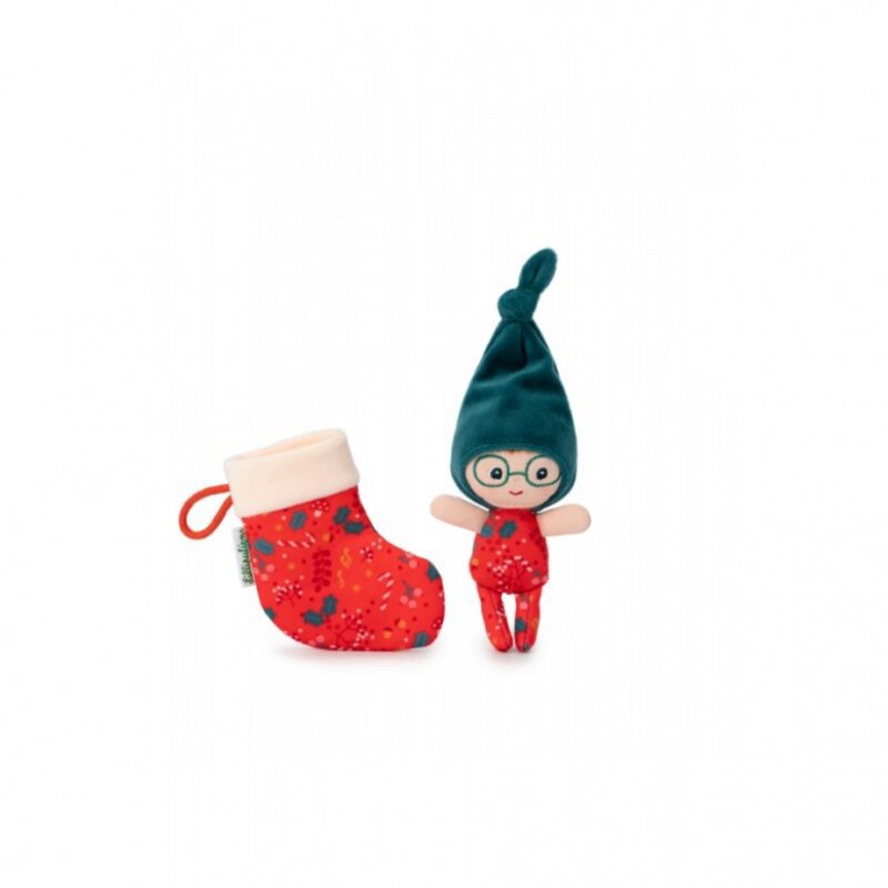 Christmas Fabric Elf - Merry By Lilliputiens