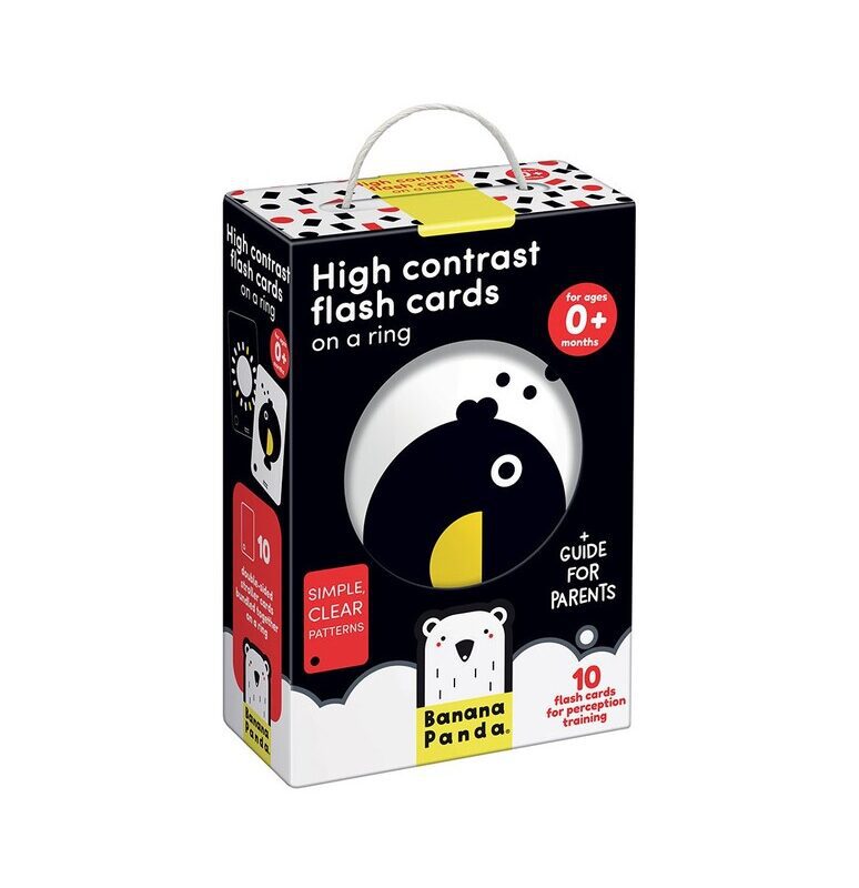 High Contrast Flash Cards On A Ring 0M+ By Banana Panda