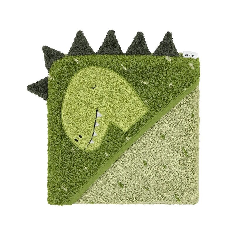 Hooded Towel 75X75CM Mr. Dino By Trixie