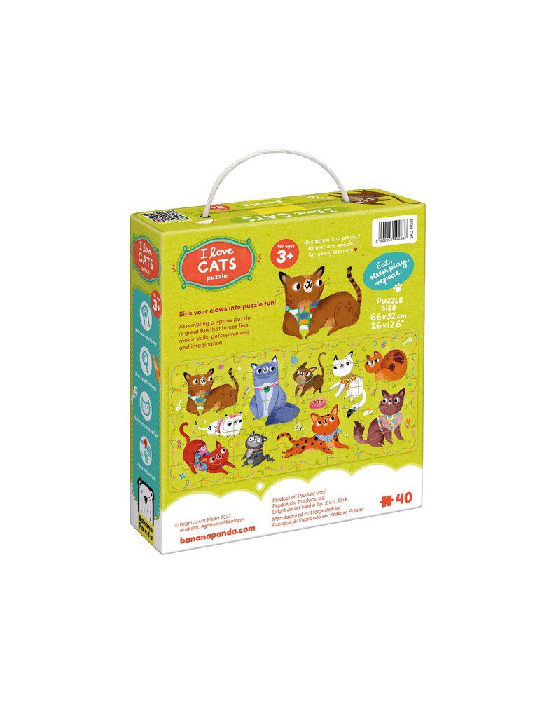 I Love Cats PuzzleI 3+ By Banana Panda - Image 6