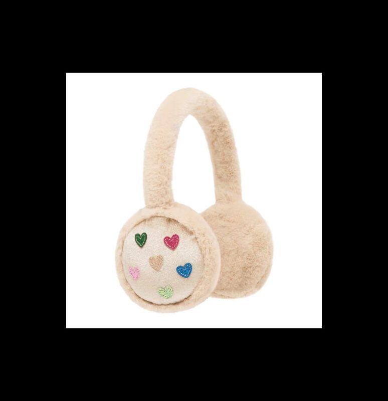Jazzy Hearts Earmuffs By Mimi & Lula