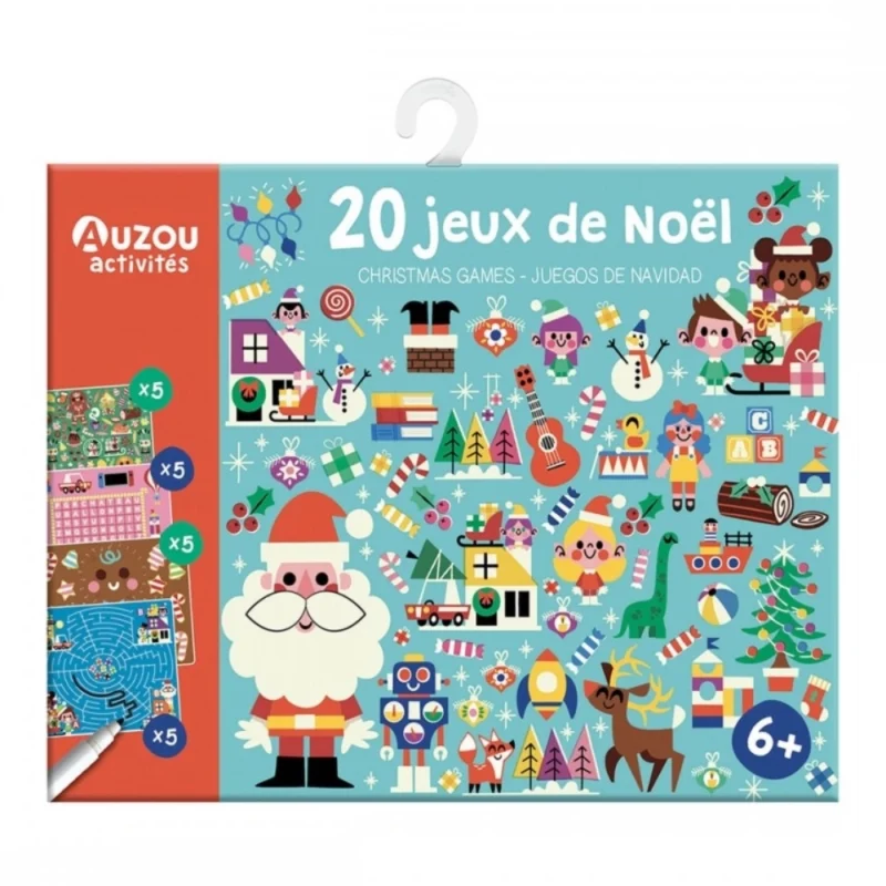20 Christmas Games By Auzou