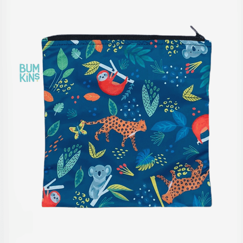 Large Snack Bag - Jungle By Bumkins