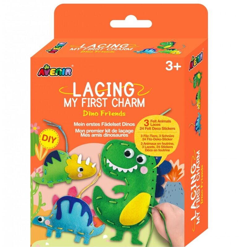 Lacing My First Charm Dino Friends By Avenir