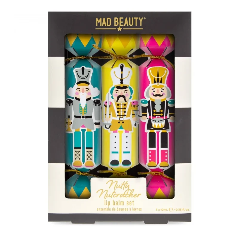 Nutty Nutcracker - Lip Balm Set By MAD BEAUTY