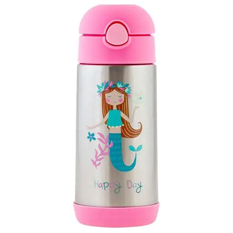 Double Wall Stainless Steel Bottles - Mermaid By Stephen Joseph
