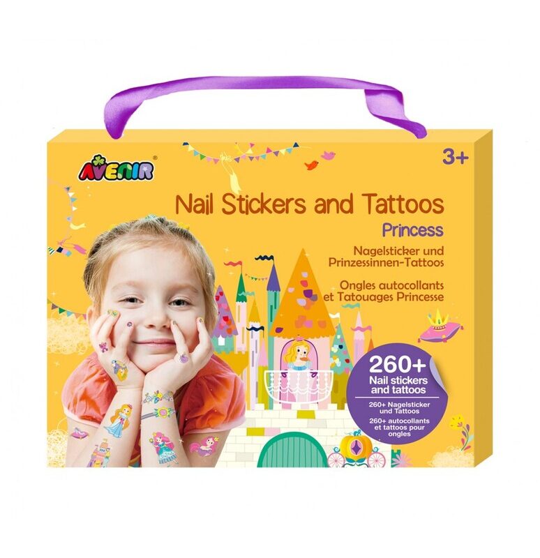 Nail Sticker & Tattoos Princess By Avenir