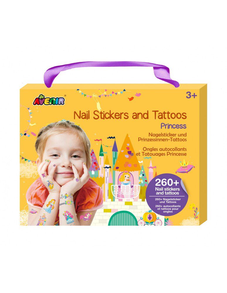 Nail Sticker & Tattoos Princess By Avenir