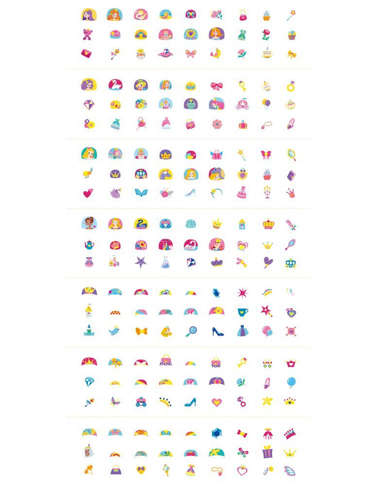 Nail Sticker & Tattoos Princess By Avenir - Image 2