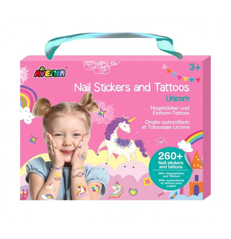 Nail Sticker & Tattoos Unicorns By Avenir