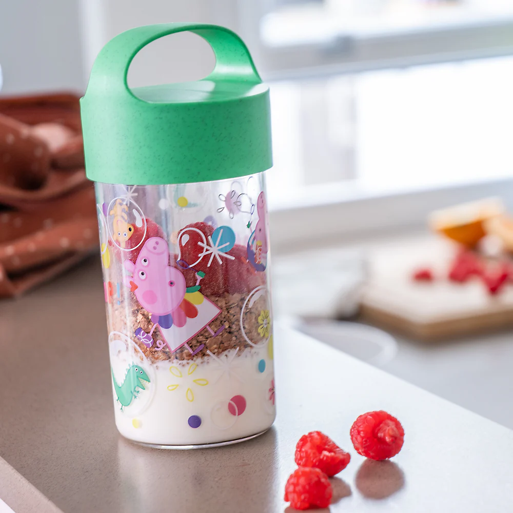 Snackpot / Drinking Bottle Peppa Pig By Koziol - Image 3