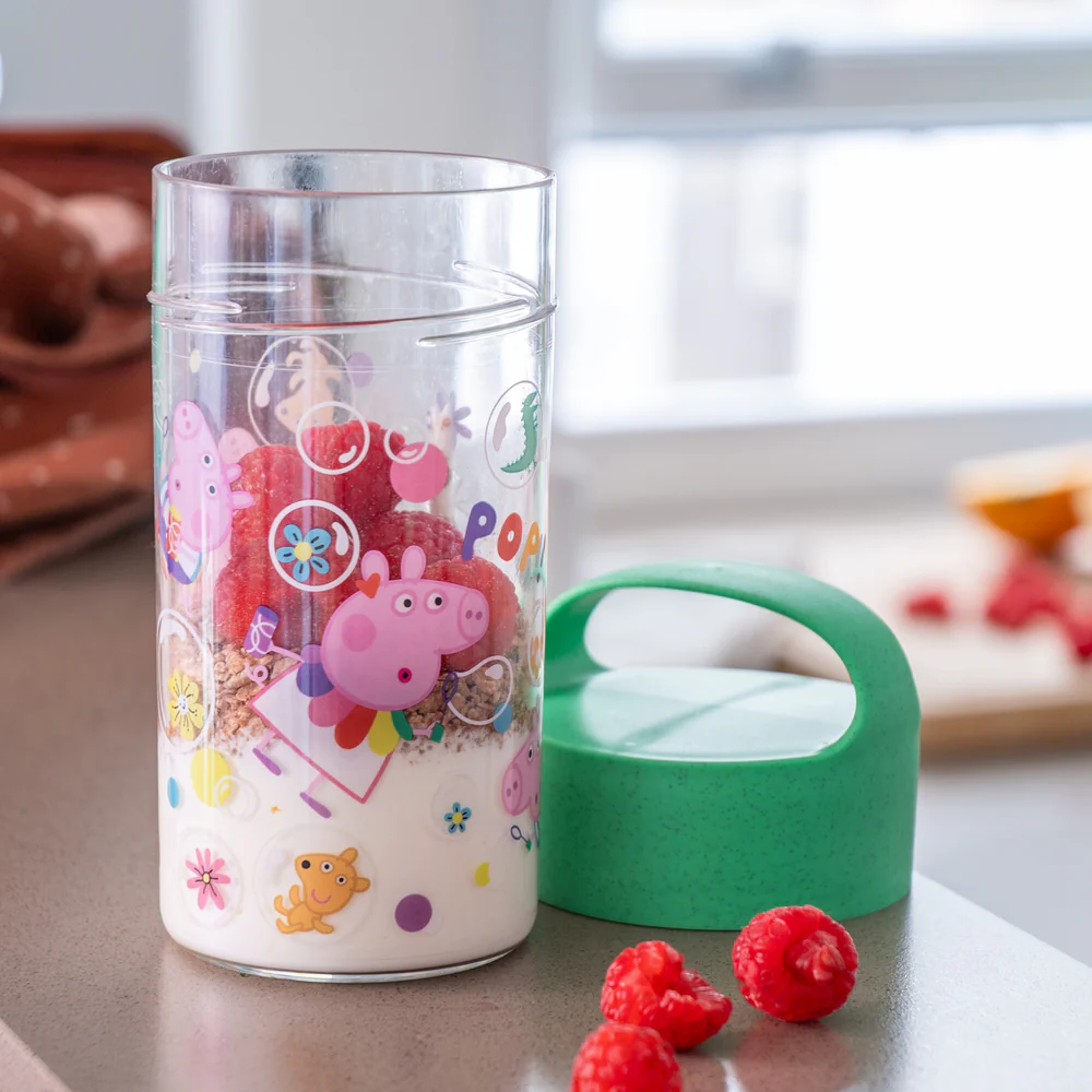 Snackpot / Drinking Bottle Peppa Pig By Koziol - Image 2