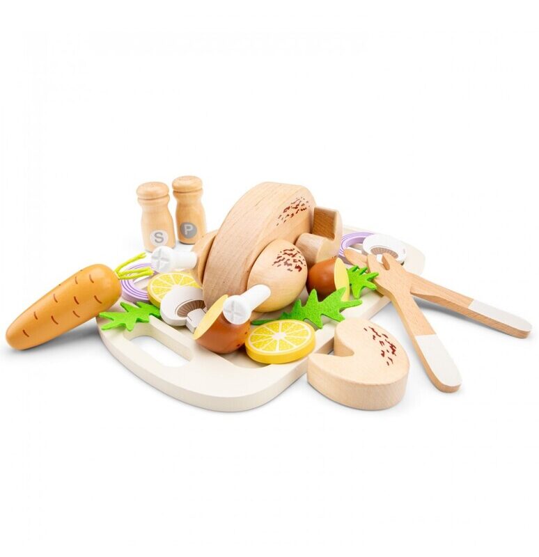 Play Food Roast Chicken By New Classic Toys
