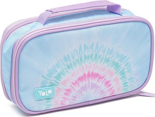 Suitcase Pencil Case - Tie Dye Rainbow By Yolo