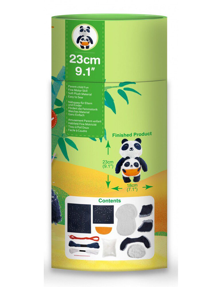 Sewing Panda And Baby By Avenir - Image 3