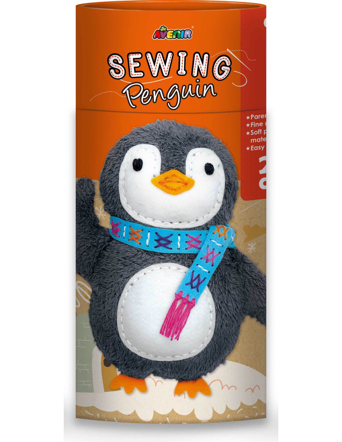 Sewing Doll Penguin By Avenir