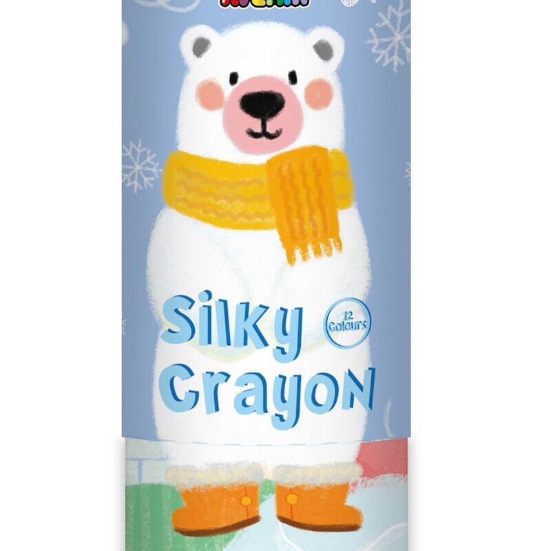 Silky Crayons Polar Bear By Avenir
