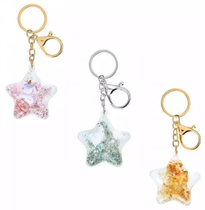 Star Keychain (3 Designs 1 Piece) By Moses