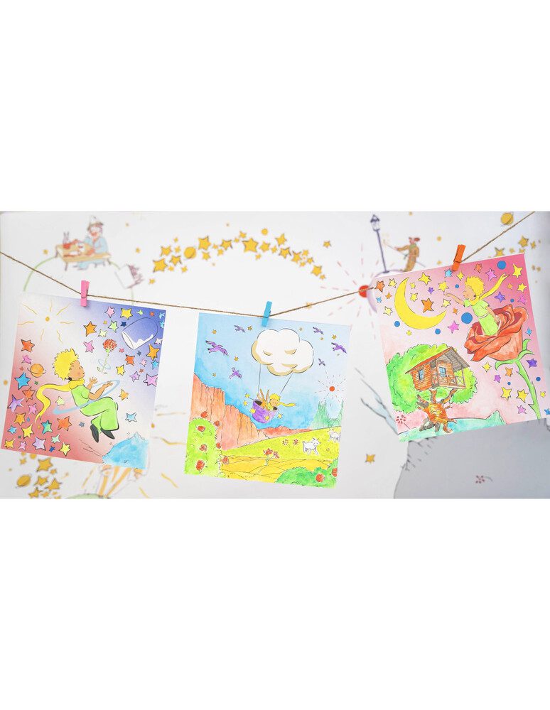 The Little Prince Watercolour Painting By Avenir - Image 7