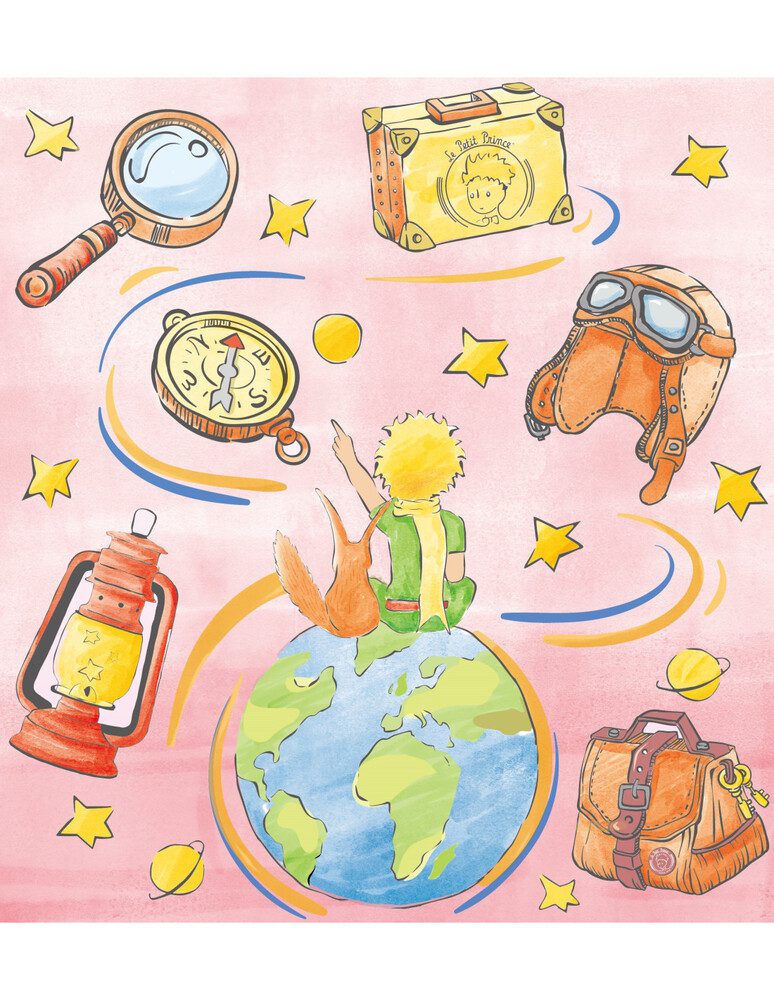 The Little Prince Watercolour Painting By Avenir - Image 5