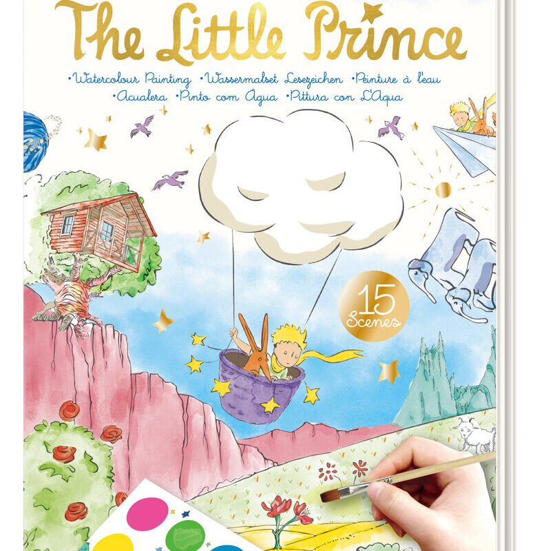 The Little Prince Watercolour Painting By Avenir