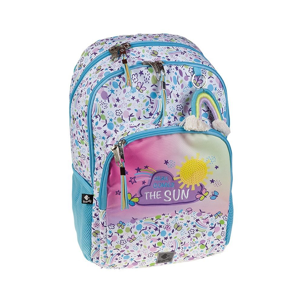 Two-Seater School Backpack - The Sun By Busquets