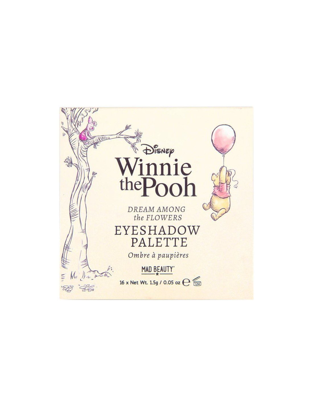 Winnie The Pooh Eyeshadow Palette By Mad Beauty - Image 3