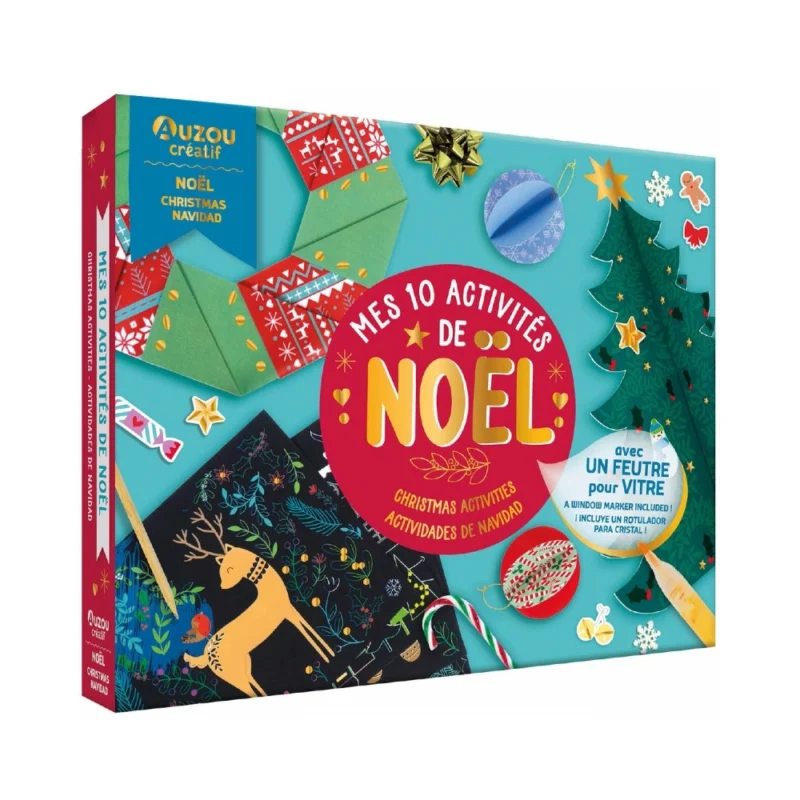 My Artistic Kit – My 10 Christmas Activities By Auzou