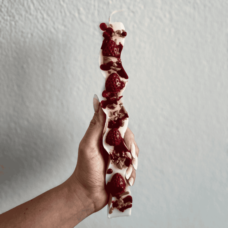 Strawberry Cheesecake Candle By Luxury Candles