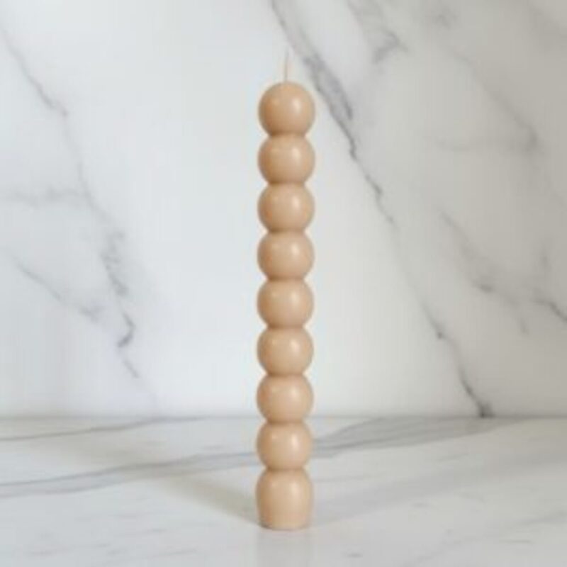 Pearls Candle Beige Colour  By Luxury Candles