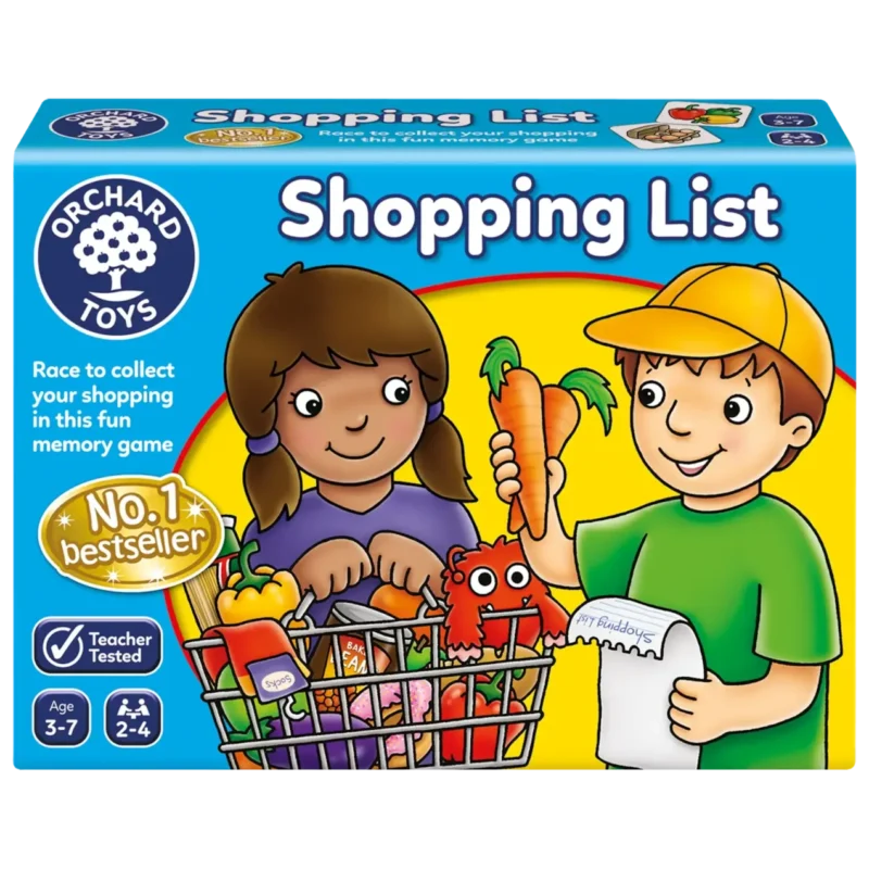 Shopping List Game By Orchard Toys