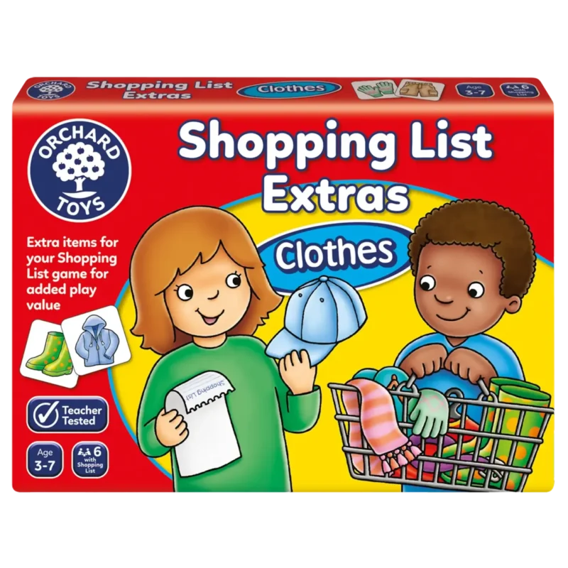 Shopping List Extras - Clothes