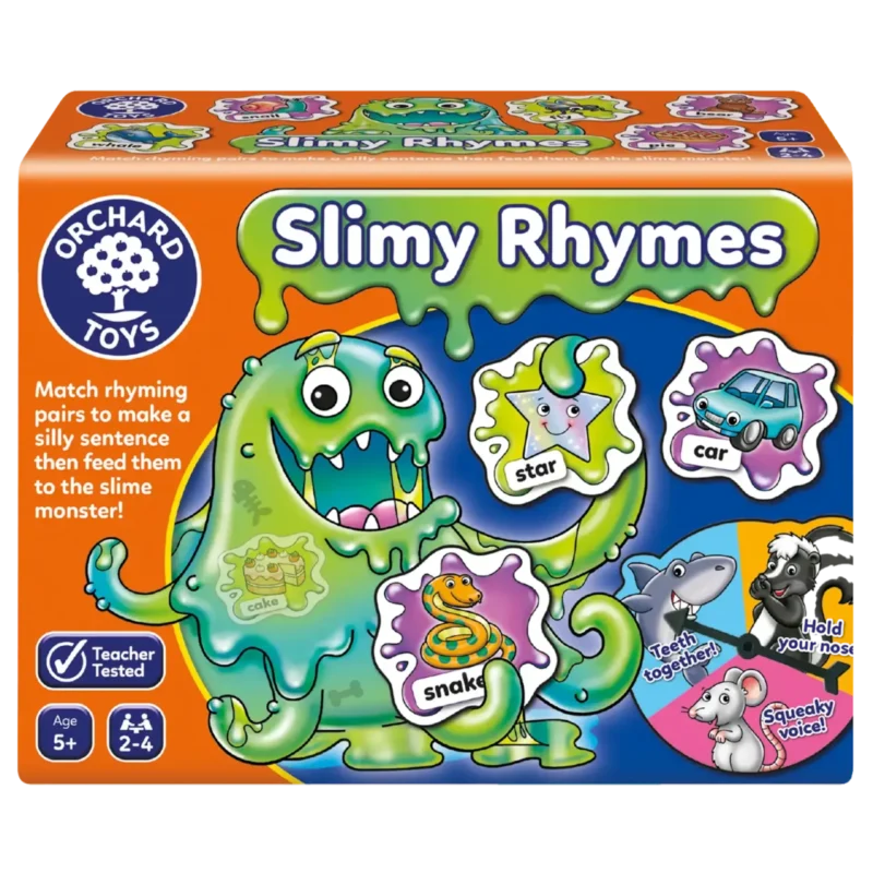 Slimy Rhymes Game By Orchard Toys