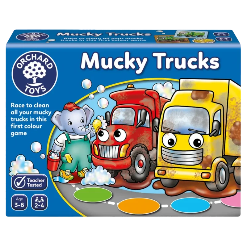Mucky Trucks Game By Orchard Toys