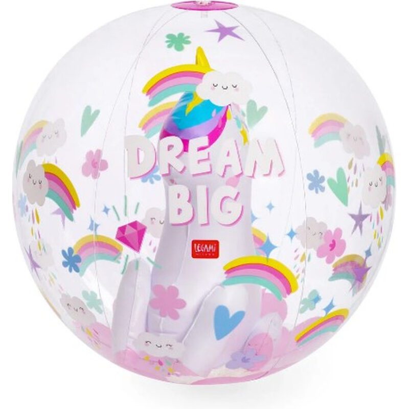 Inflatable Beach Ball Unicorn By Legami