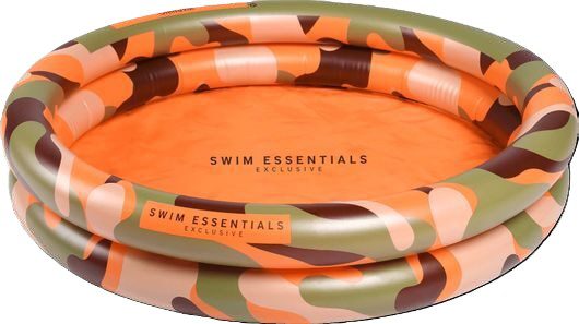 Inflatable Children's Pool Camouflage 60cm Orange By Swim Essentials