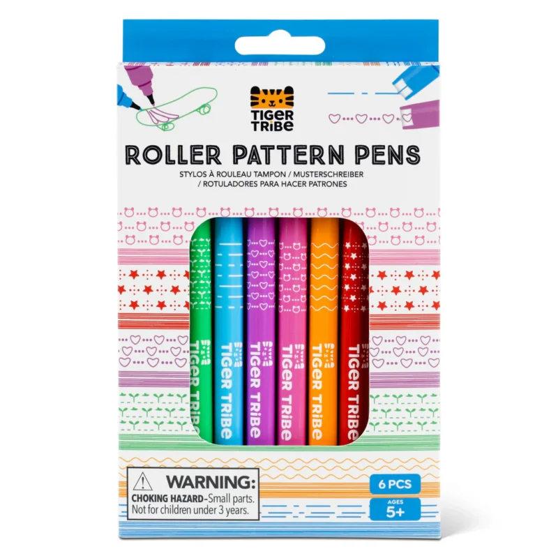 Roller Pattern Pens By Tiger Tribe
