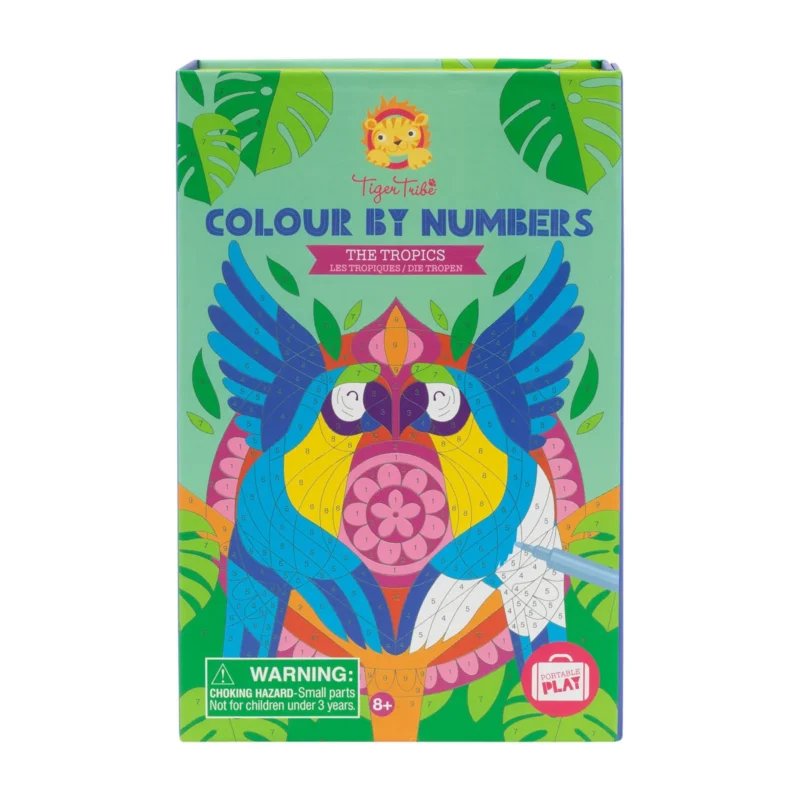 Colour By Numbers - The Tropics By Tiger Tribe