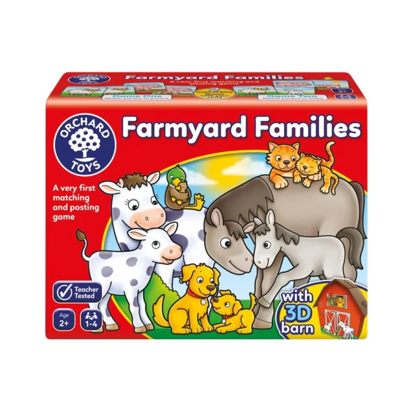 Farmyard Families Game By Orchard Toys