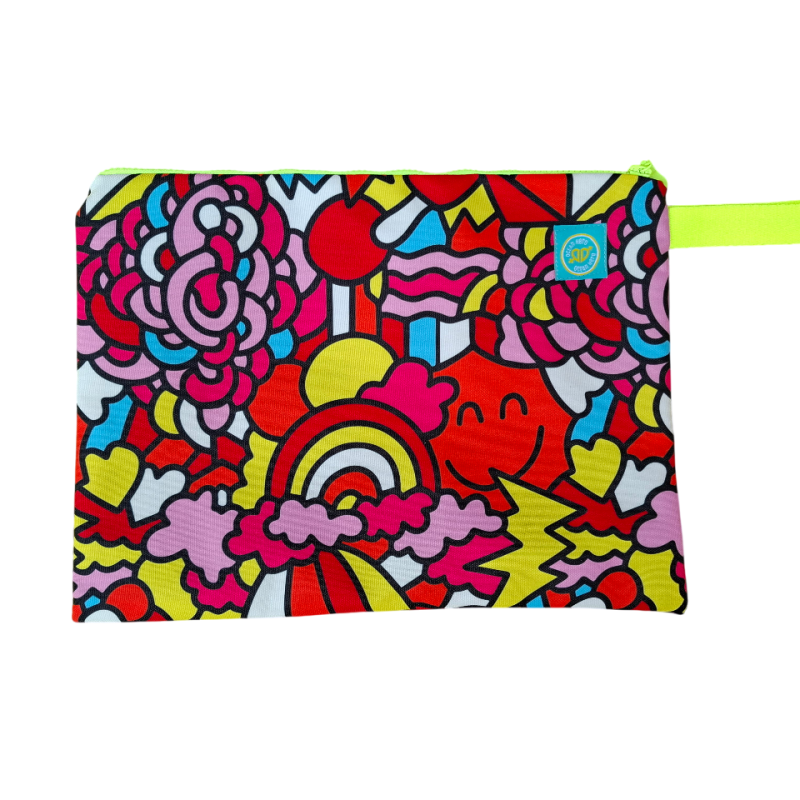 Ocean Pouch Sun Red By Ocean Hero