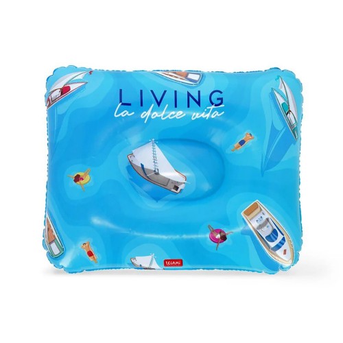 Inflatable La Dolce Vita Pillow By Legami