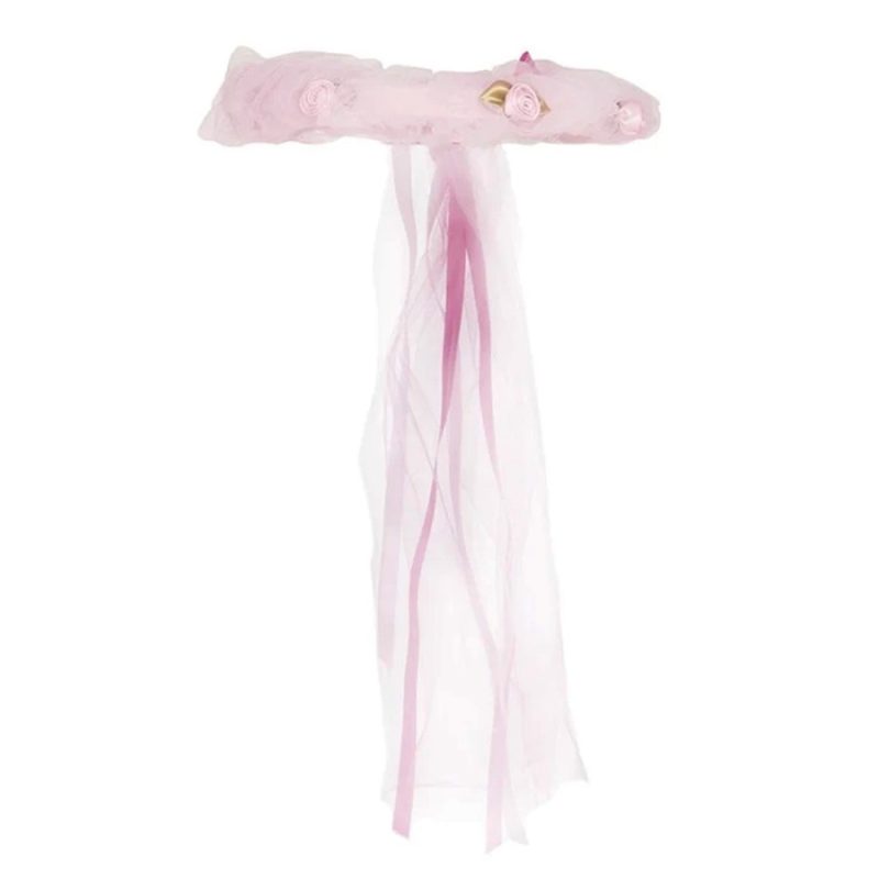 Light Pink Headband with Tulle By Great Pretenders