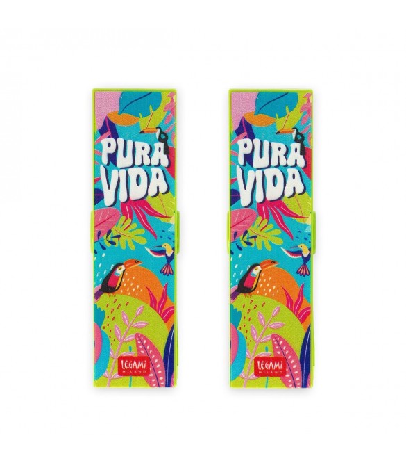 Set Of 2 Beach Towel Clips Pura Vida By Legami
