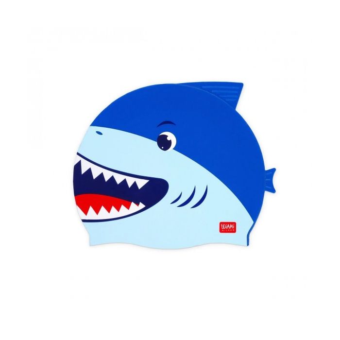 Children's Swimming Cap Too Cool For The Pool Shark By Legami
