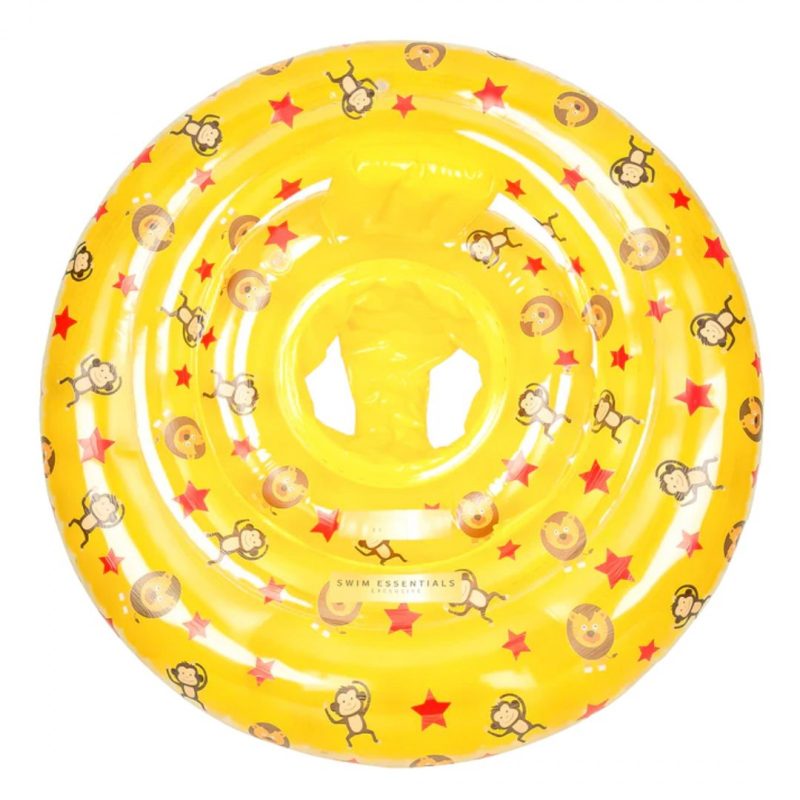 Baby Swimg Seat Yellow Circus By Swim Essentials